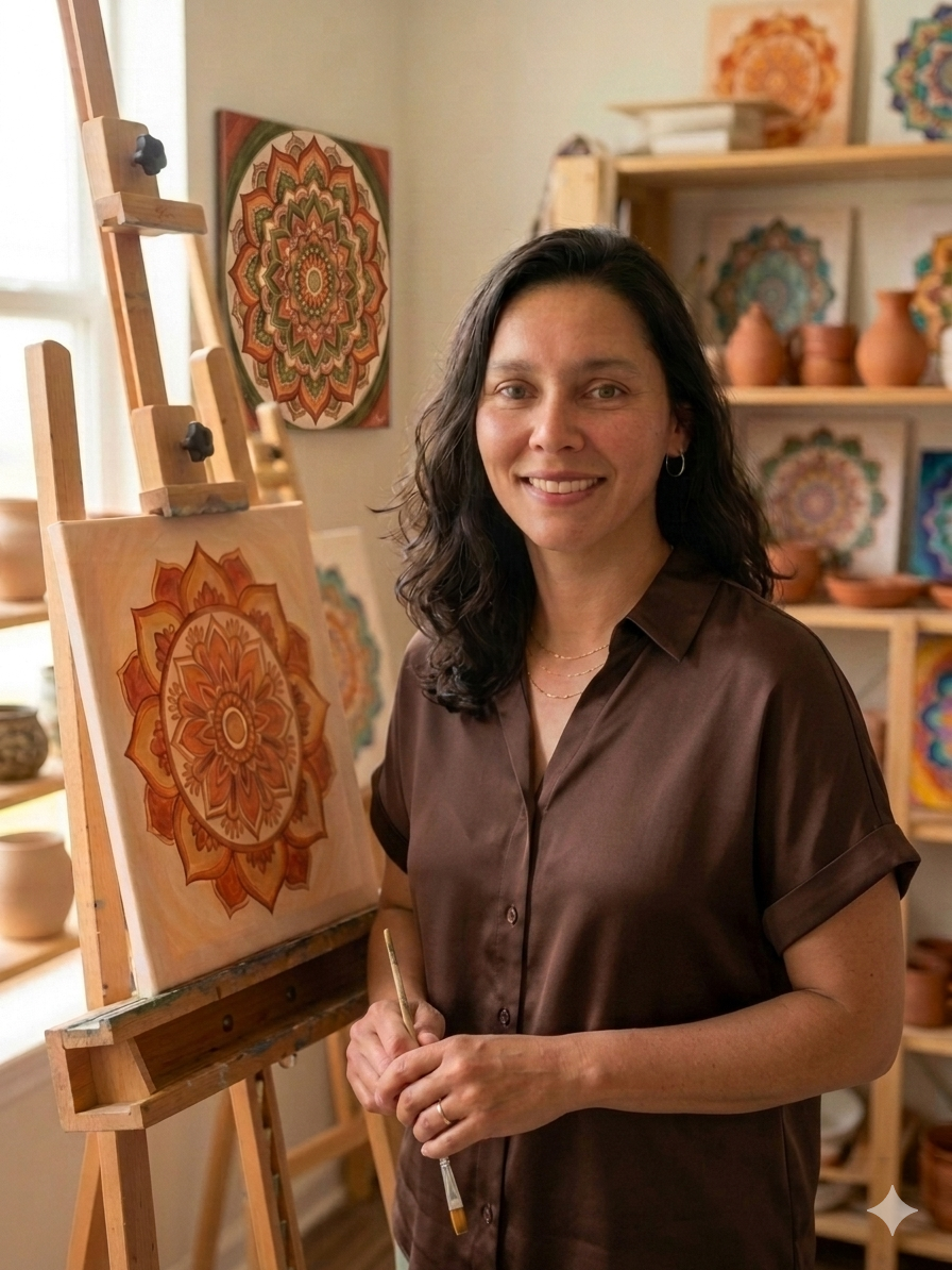 Yelitza Chacón, fundadora de Mamis Mandalas