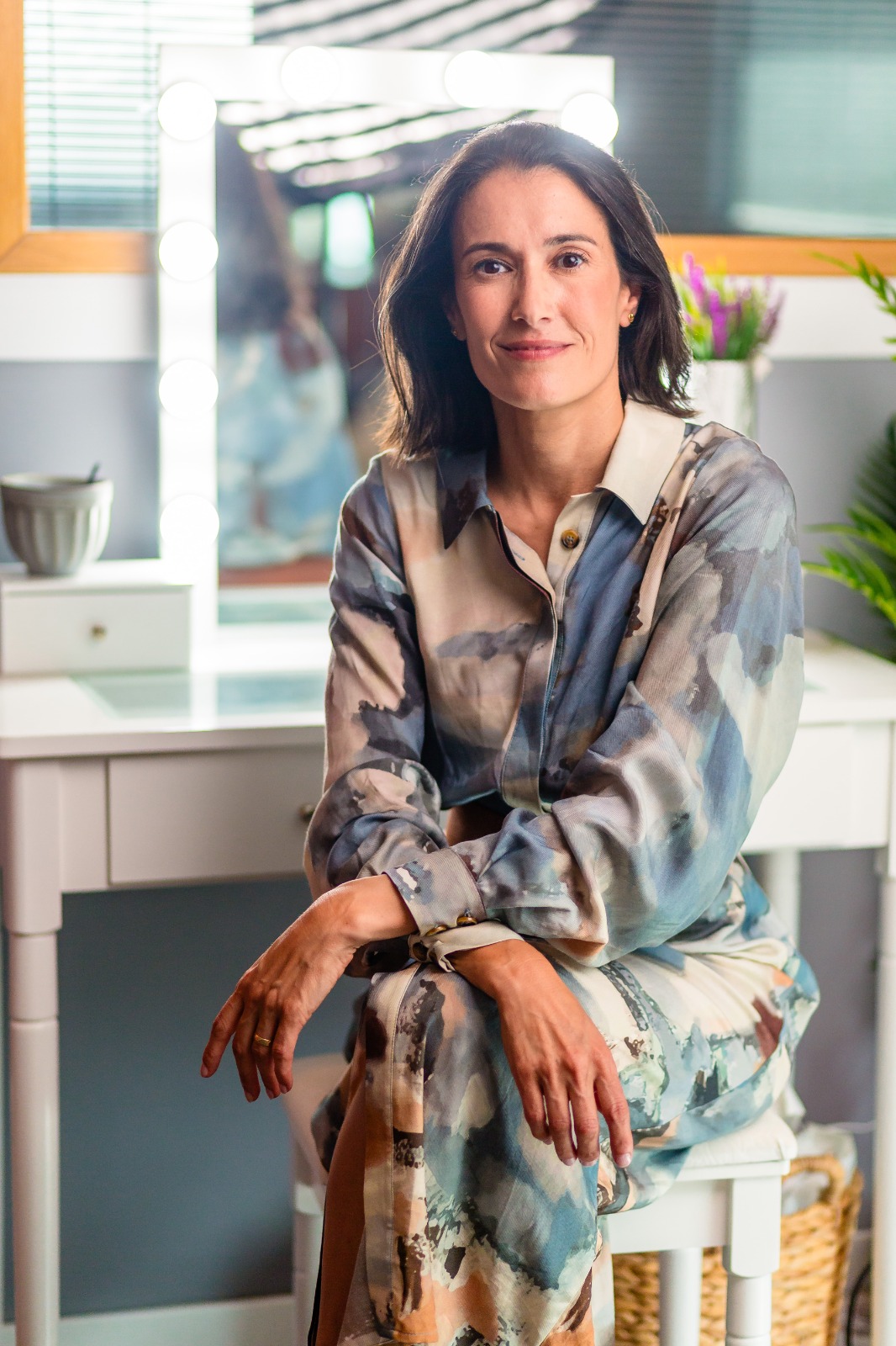 Retrato de Laura García